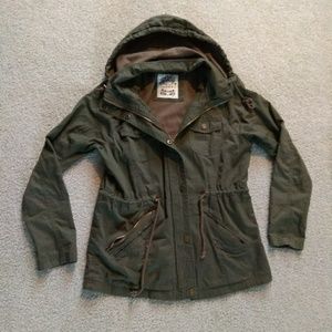 Army green jacket